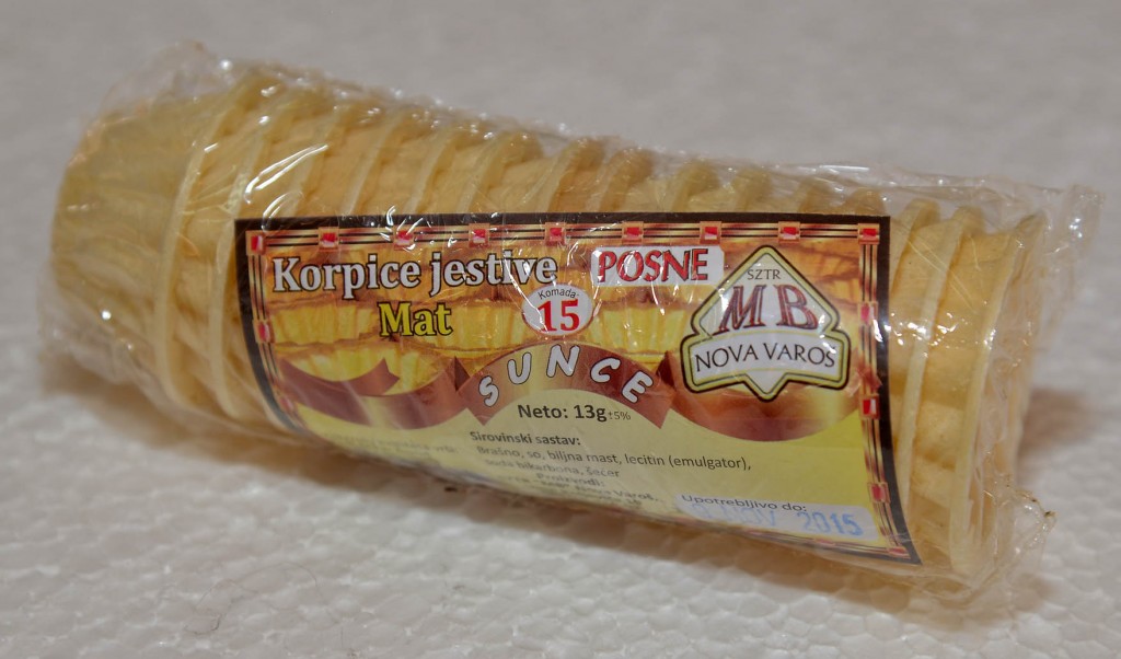 Korpice jestive mat - 13 g